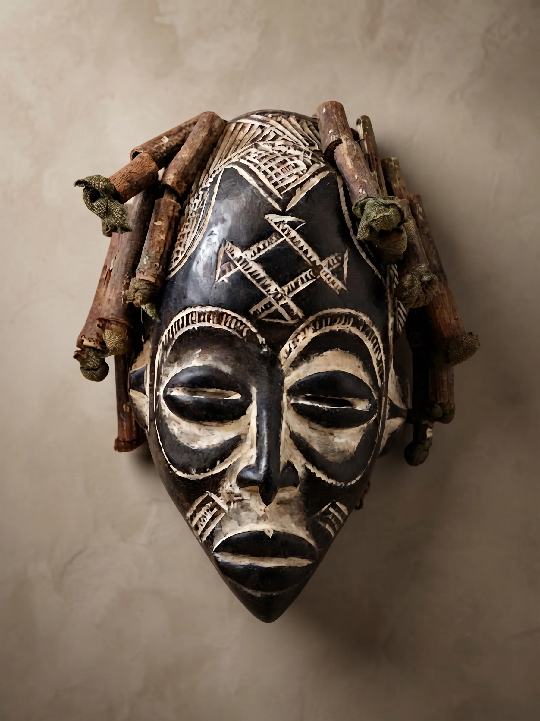 African Chokwe Mask